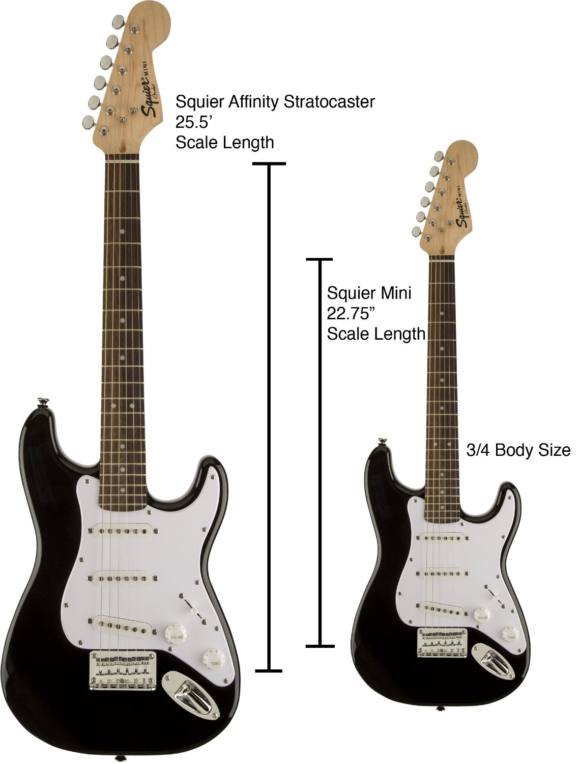 Размеры электрогитары. Размер гитары Fender Squier Stratocaster. Фендер скваер стратокастер мини. Fender Stratocaster габариты. Гитара Squier Stratocaster габариты.